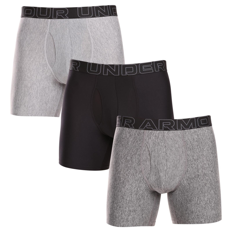 3PACK pánské boxerky Under Armour vícebarevné (1383878 035) 4XL, trenky / trenýrky