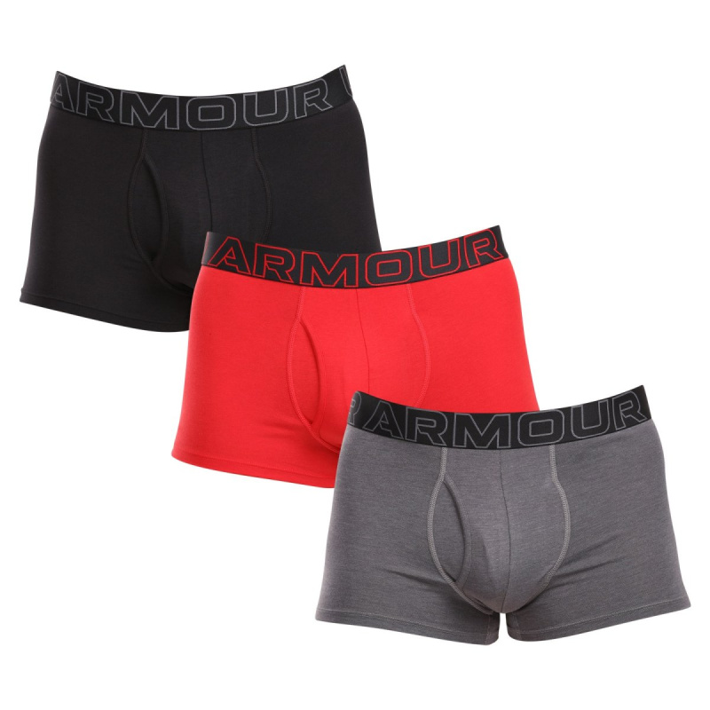3PACK pánské boxerky Under Armour vícebarevné (1383891 025) XL, trenky / trenýrky