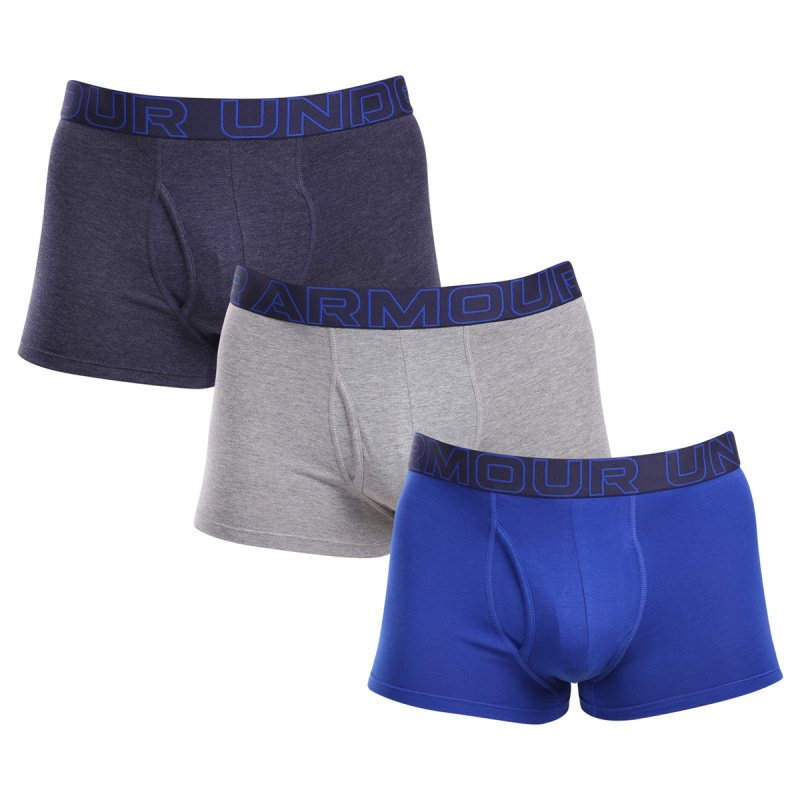 3PACK pánské boxerky Under Armour vícebarevné (1383891 410) M, trenky / trenýrky