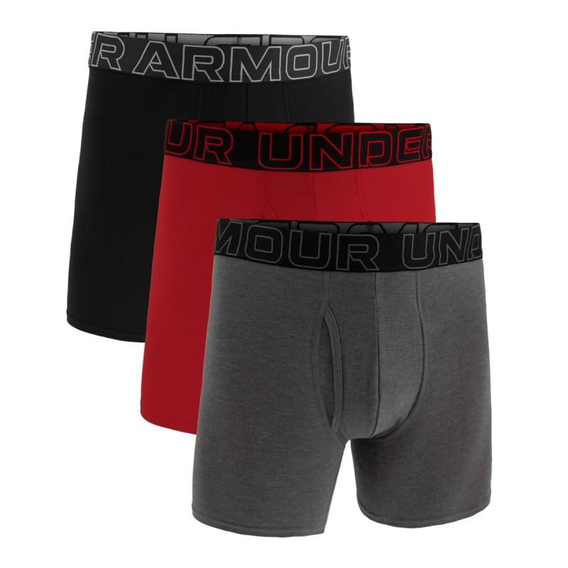 3PACK pánské boxerky Under Armour vícebarevné (1383889 025) S, trenky / trenýrky