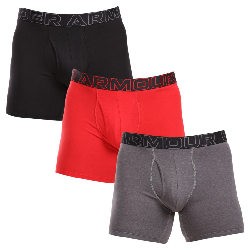 3PACK pánské boxerky Under Armour vícebarevné (1383889 025) XL, trenky / trenýrky