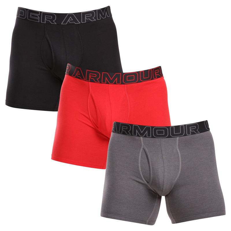 3PACK pánské boxerky Under Armour vícebarevné (1383889 025) 3XL, trenky / trenýrky