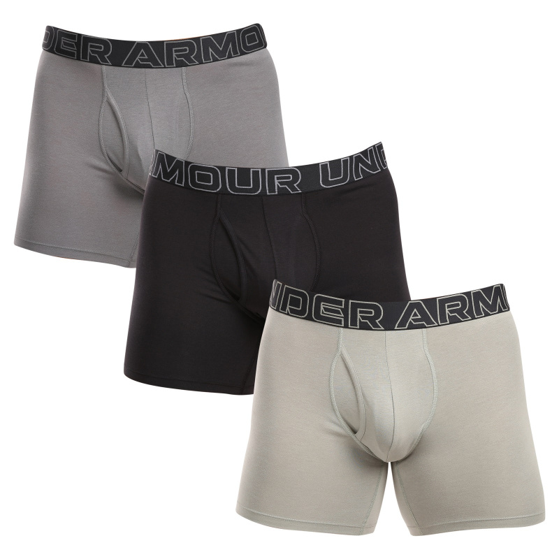 3PACK pánské boxerky Under Armour vícebarevné (1383889 709) 5XL, trenky / trenýrky