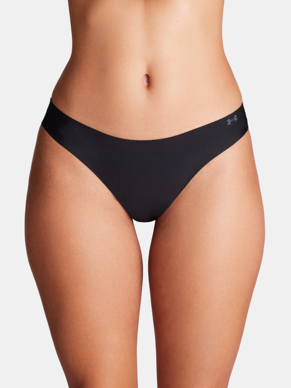 3PACK dámská tanga Under Armour černá (1383893 001) XS