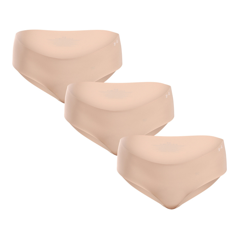 3PACK dámské kalhotky Under Armour béžové (1383895 500) M