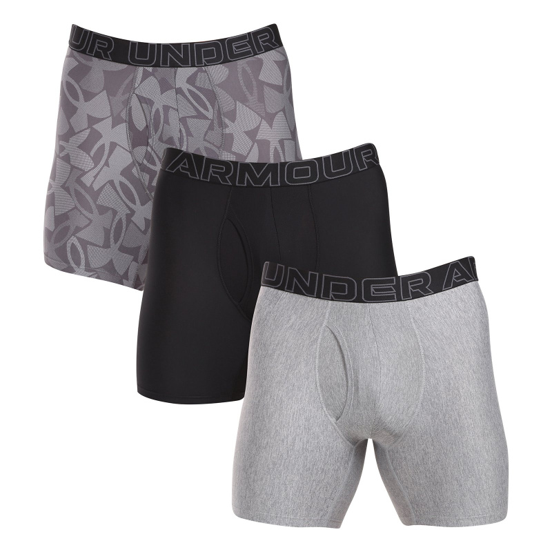 3PACK pánské boxerky Under Armour vícebarevné (1383879 035) 5XL, trenky / trenýrky