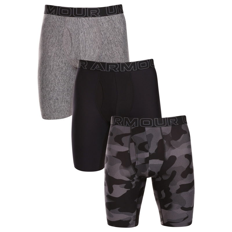 3PACK pánské boxerky Under Armour vícebarevné (1383881 001) XL, trenky / trenýrky