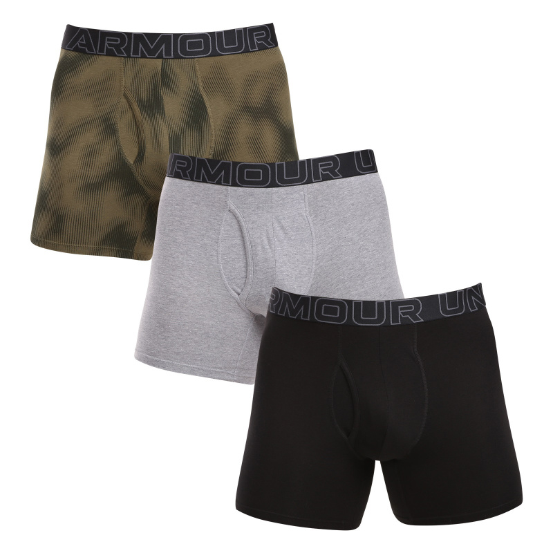 3PACK pánské boxerky Under Armour vícebarevné (1383890 390) 4XL, trenky / trenýrky