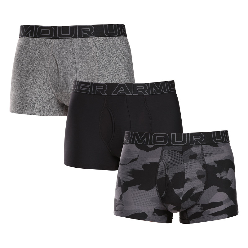 3PACK pánské boxerky Under Armour vícebarevné (1383883 001) XXL, trenky / trenýrky