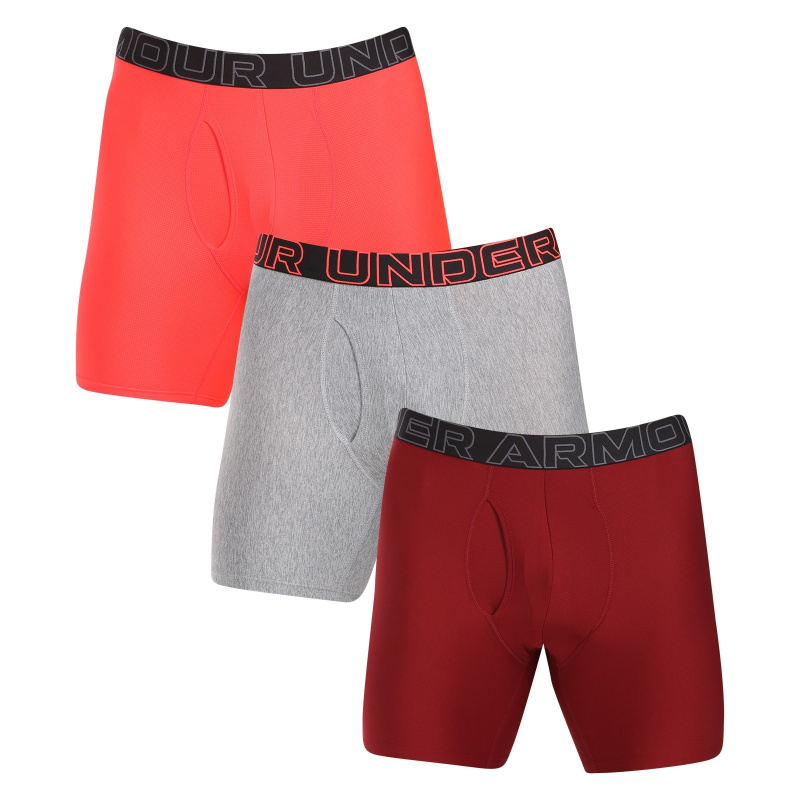 3PACK pánské boxerky Under Armour vícebarevné (1383884 625) 4XL, trenky / trenýrky