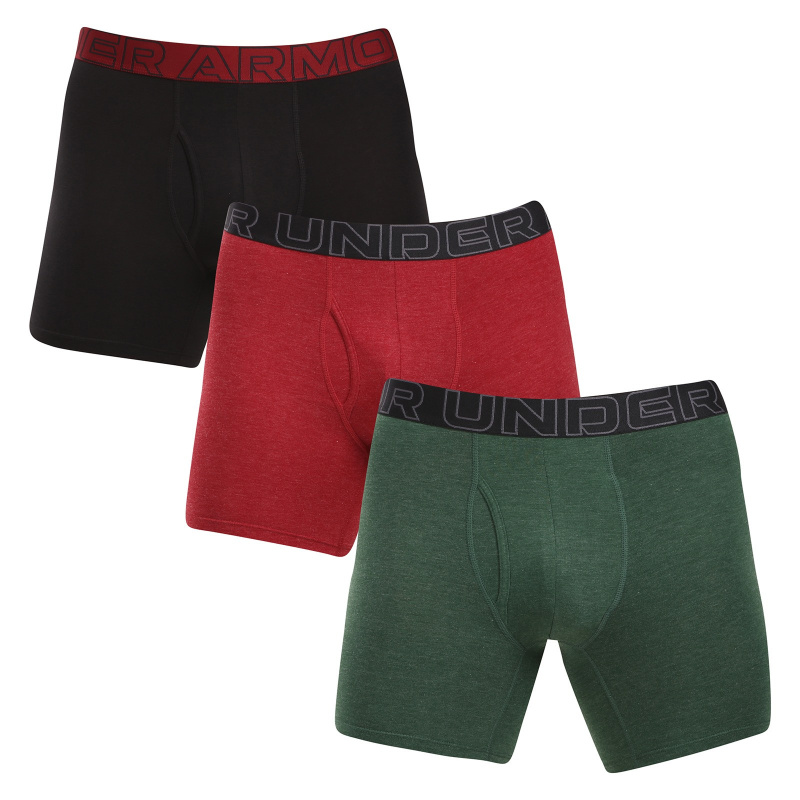 3PACK pánské boxerky Under Armour vícebarevné (1383889 302) M, trenky / trenýrky