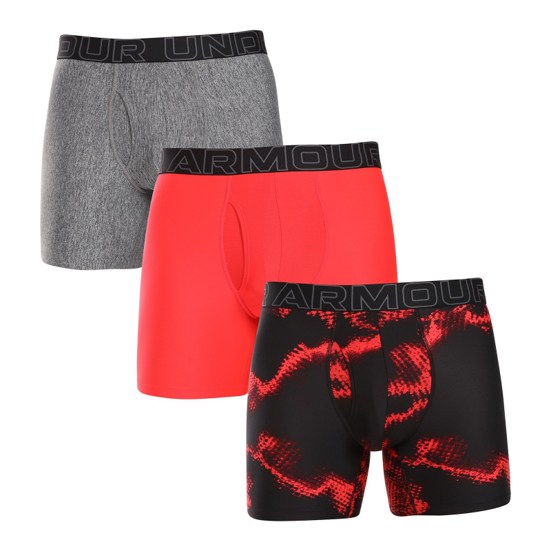 3PACK pánské boxerky Under Armour vícebarevné (1383879 713) M, trenky / trenýrky