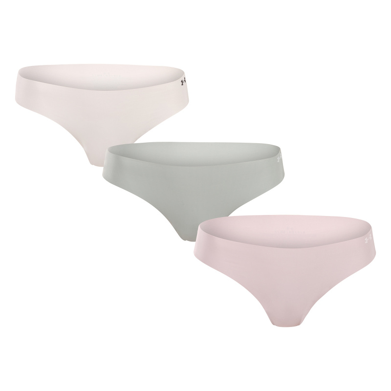 3PACK dámská tanga Under Armour vícebarevná (1383893 009) XL