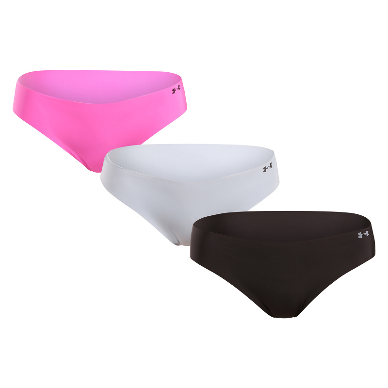 3PACK dámské kalhotky Under Armour vícebarevné (1383897 652) L