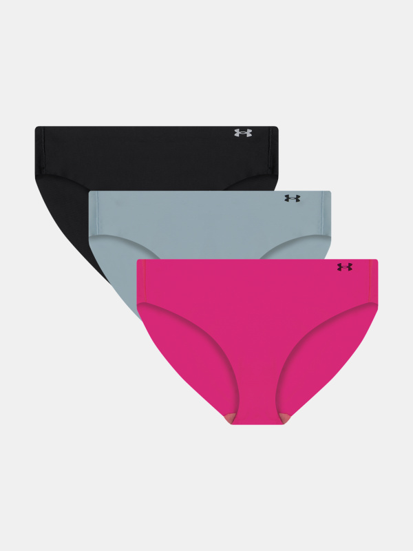 3PACK dámské kalhotky Under Armour vícebarevné (1383897 652) XL