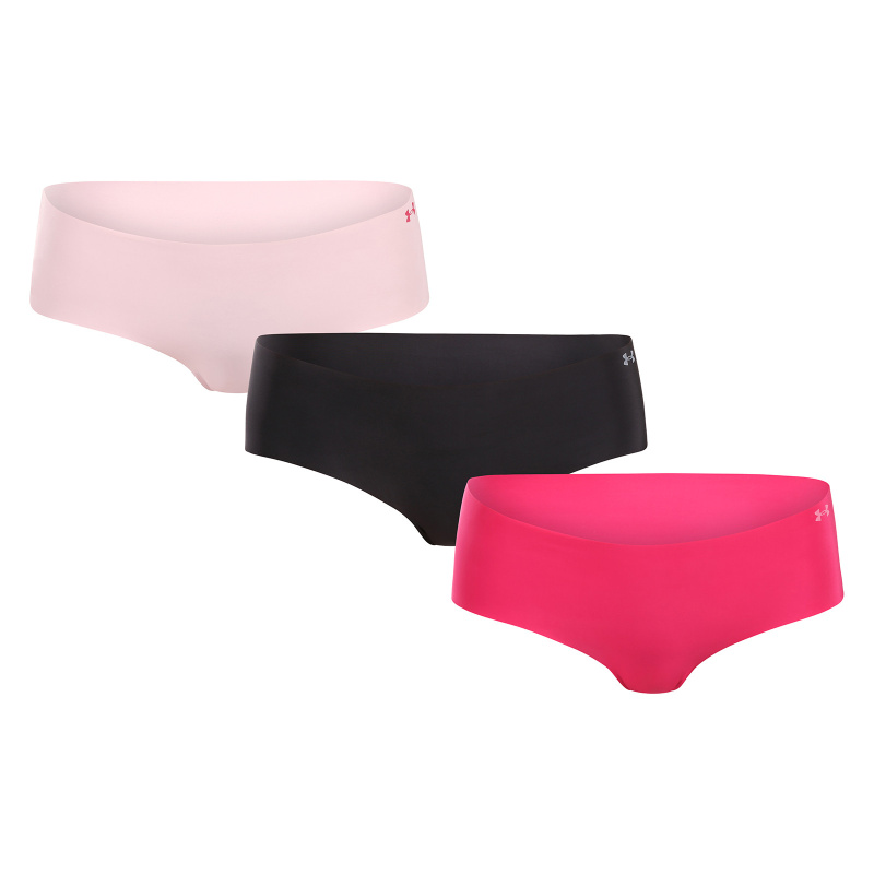 3PACK dámské kalhotky Under Armour vícebarevné (1383895 681) XS