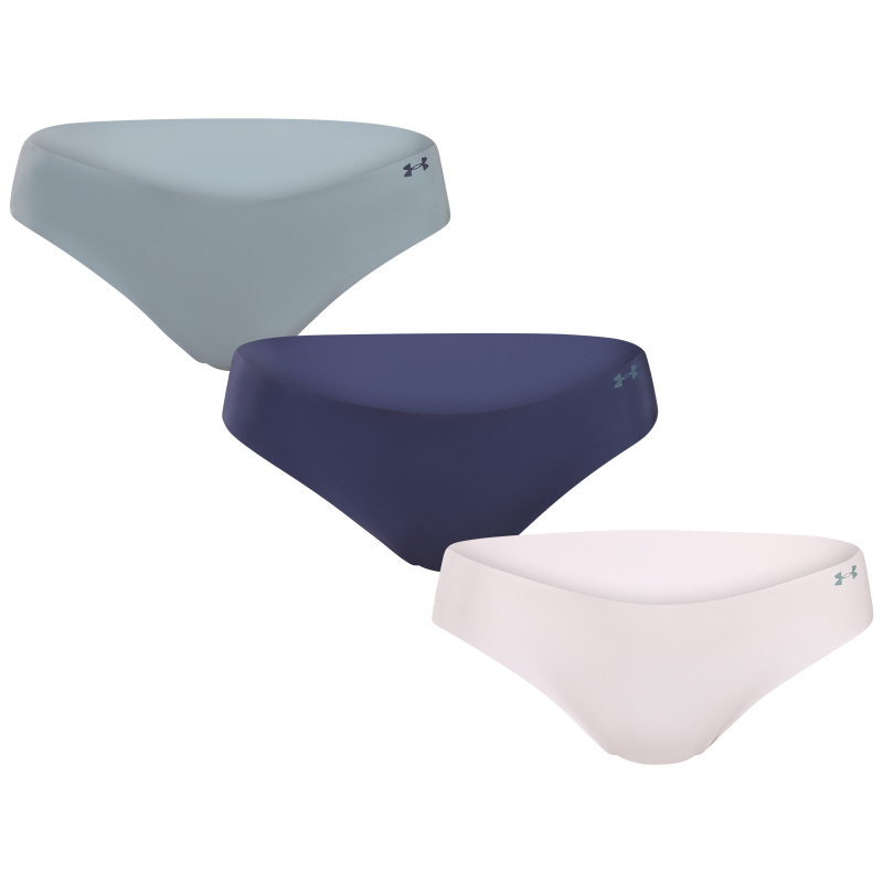 3PACK dámské kalhotky Under Armour bezešvé vícebarevné (1383897 014) L