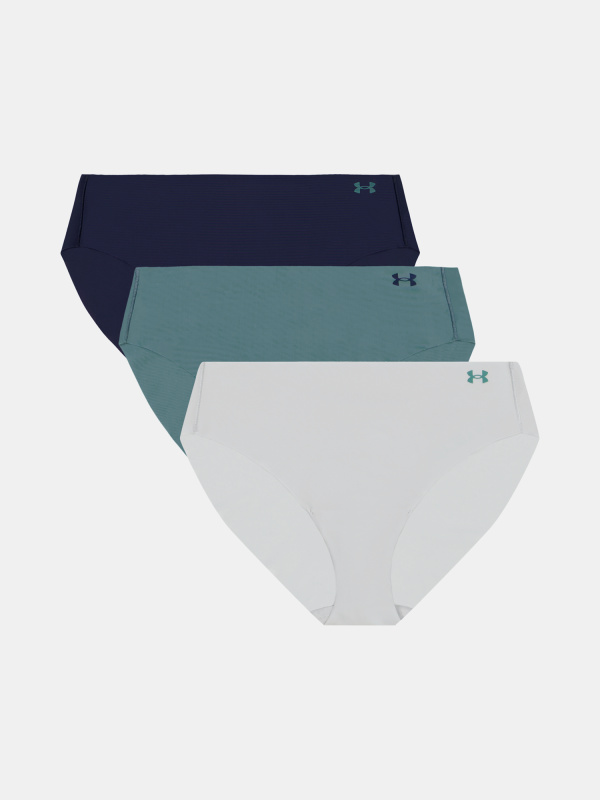3PACK dámské kalhotky Under Armour bezešvé vícebarevné (1383897 014) XL