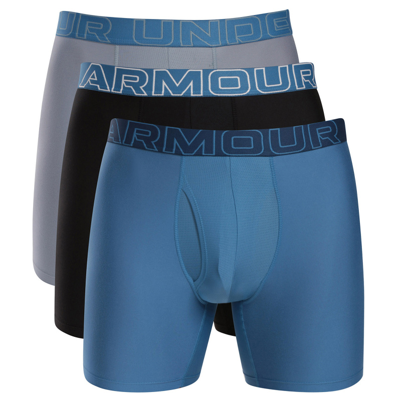 3PACK pánské boxerky Under Armour vícebarevné (1383878 448) 4XL, trenky / trenýrky