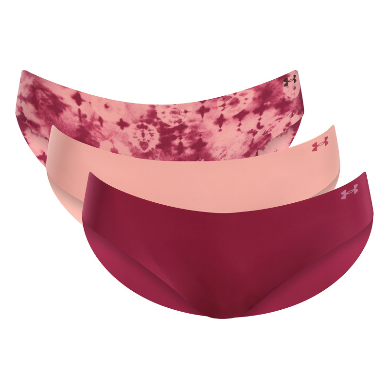 3PACK dámské kalhotky Under Armour bezešvé vícebarevné (1383898 623) XS