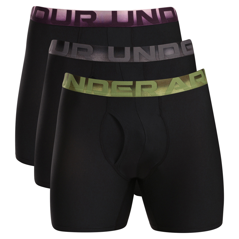 3PACK pánské boxerky Under Armour černé (6018838 001) M, trenky / trenýrky