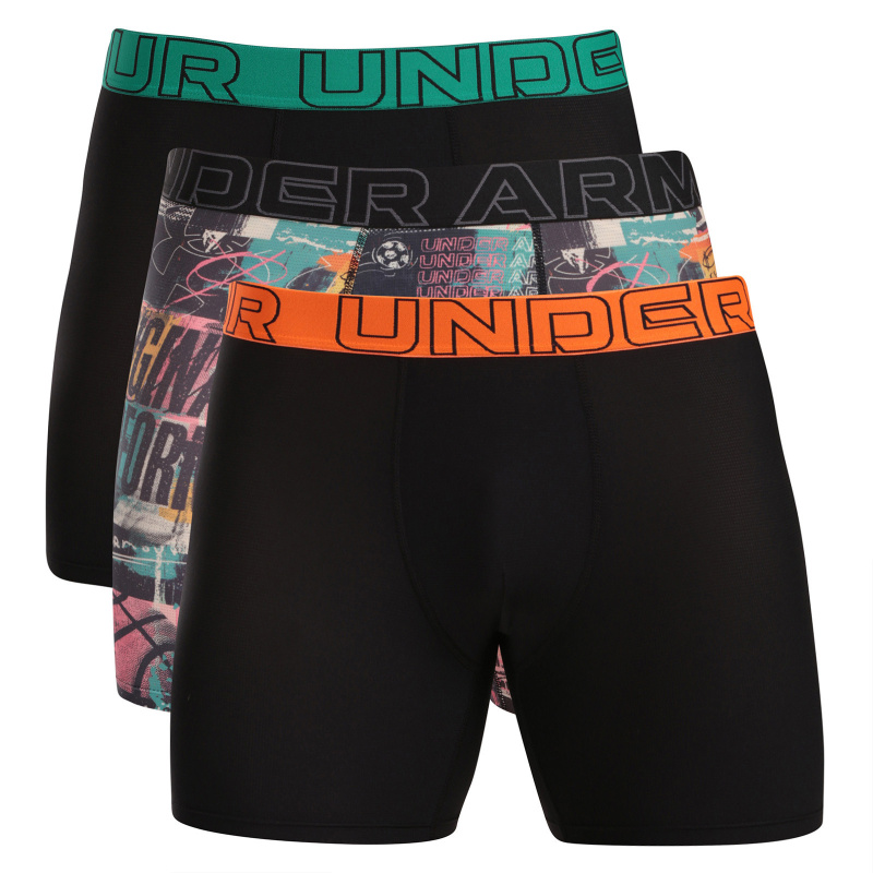 3PACK pánské boxerky Under Armour vícebarevné (6011483 002) S, trenky / trenýrky