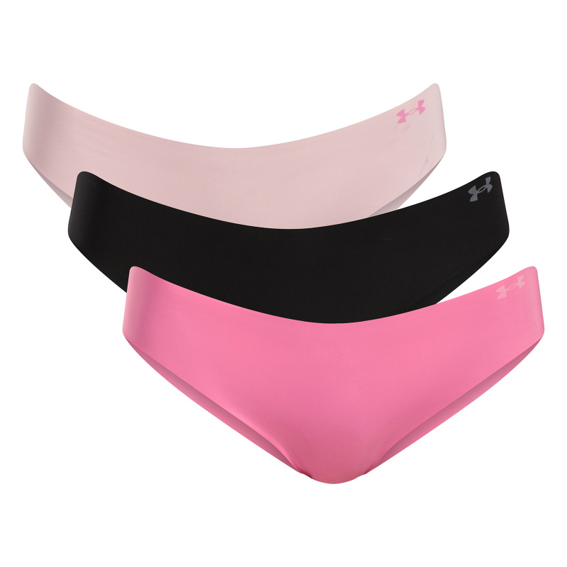 3PACK dámské kalhotky Under Armour bezešvé vícebarevné (1383897 637) L