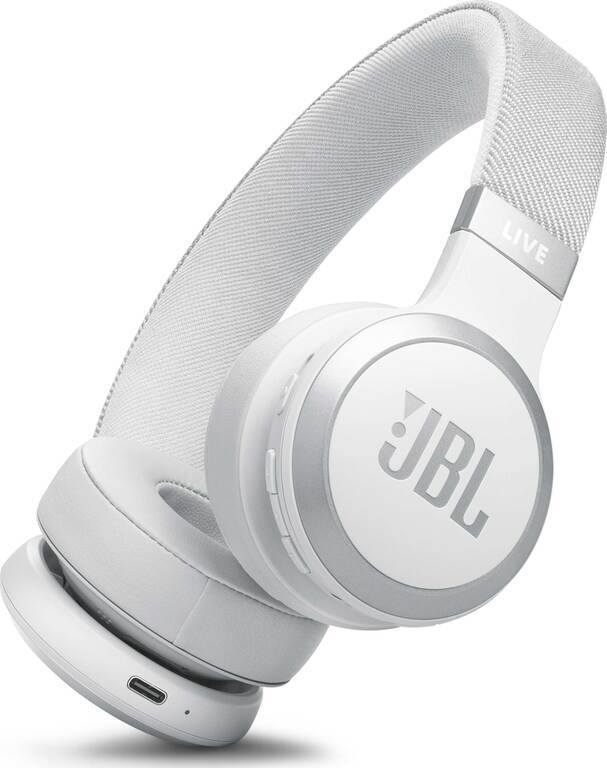 JBL Live 670NC, bílá Bílá