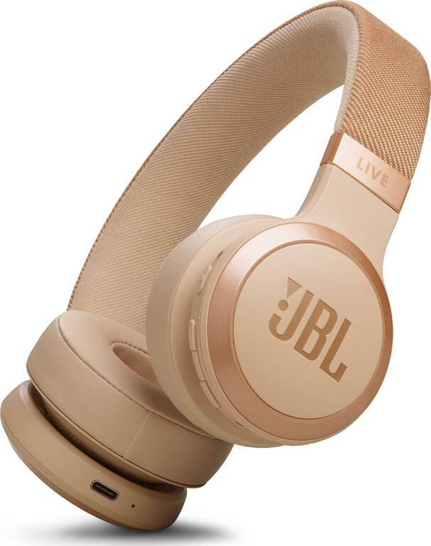 JBL Live 670NC, béžová Béžová