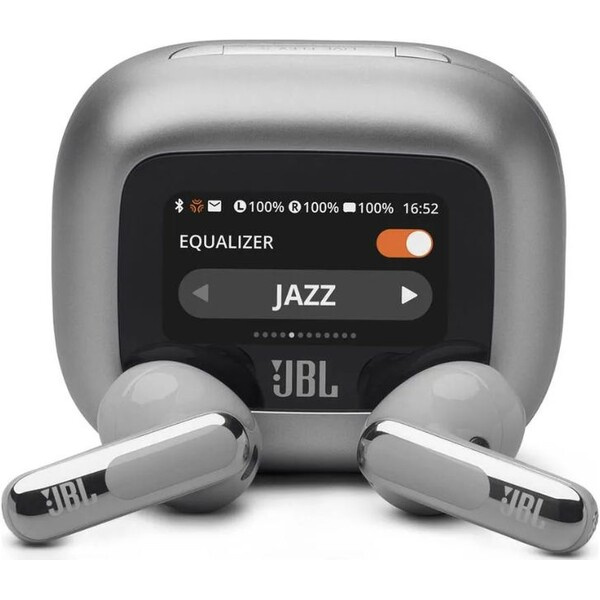 JBL Live Flex 3 Stříbrná