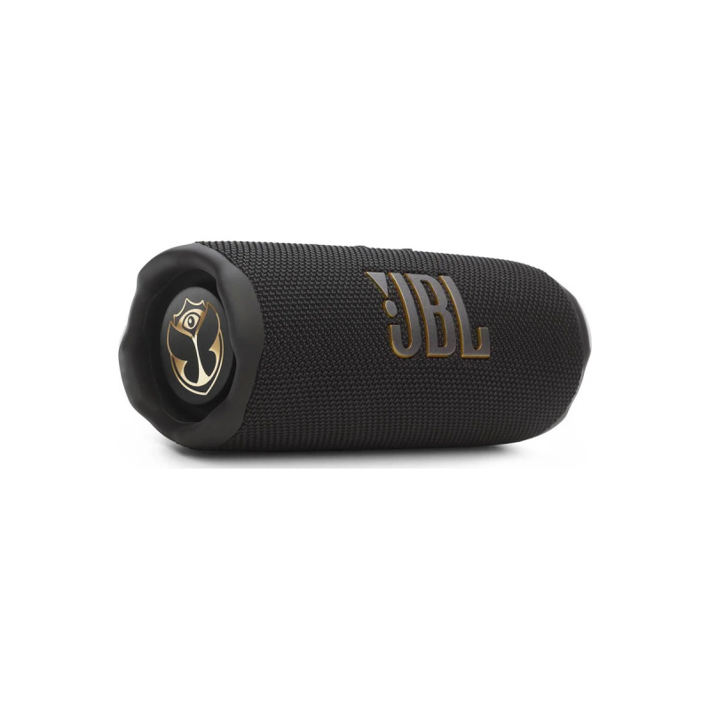 JBL Flip 7 Tomorrowland Edition Černá/zlatá