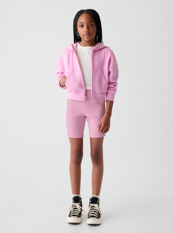 GAP Dětské žebrované biker shorts - Holky