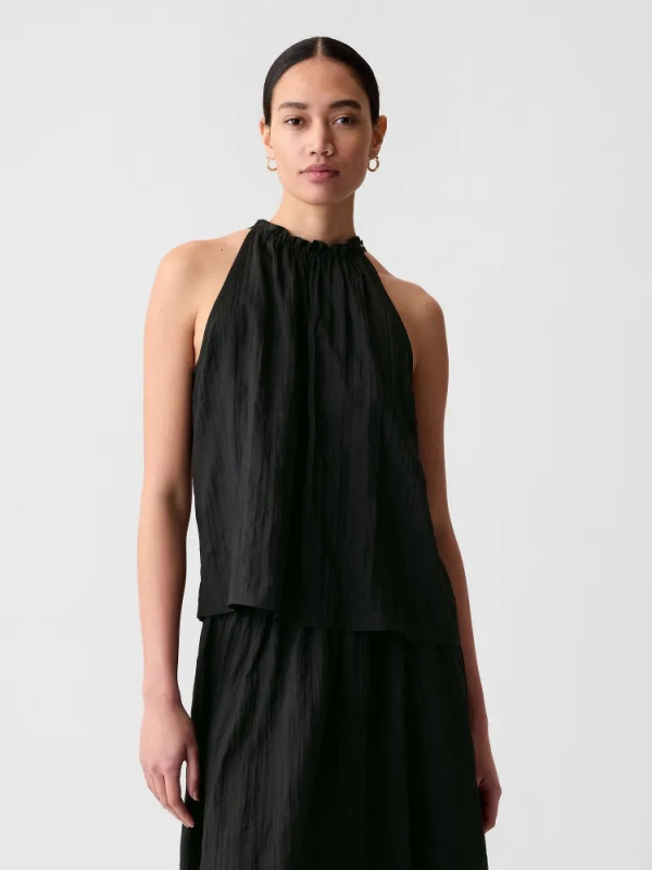 GAP Top bez rukávů černá Velikost: XXS