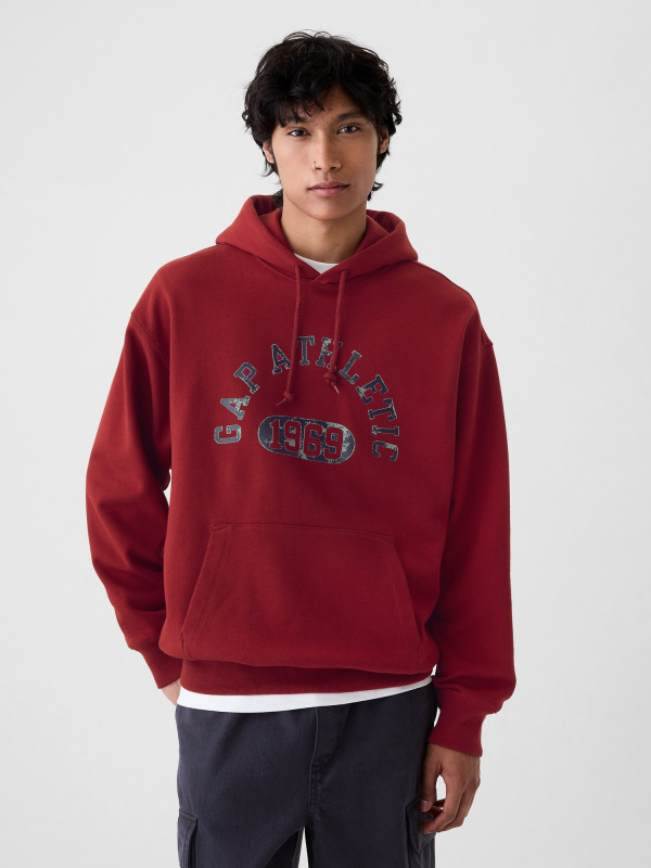 GAP Pánská Oversize mikina Gap Athletic 1969 534173-00 Velikost: XXL