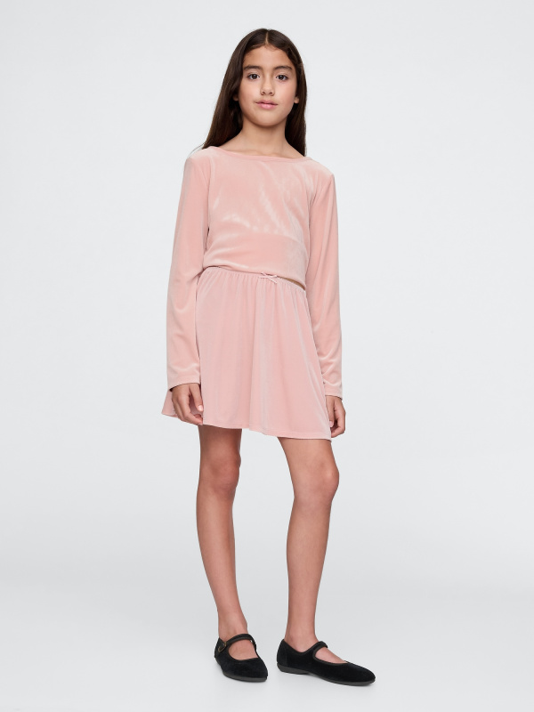 GAP Dětský saténový outfit set - Holky