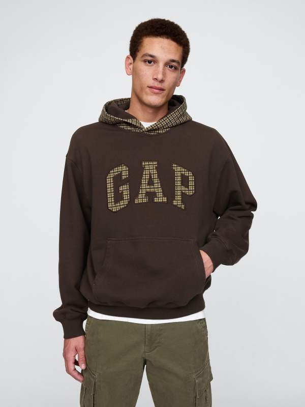 GAP Oversize mikina s logem - Pánské