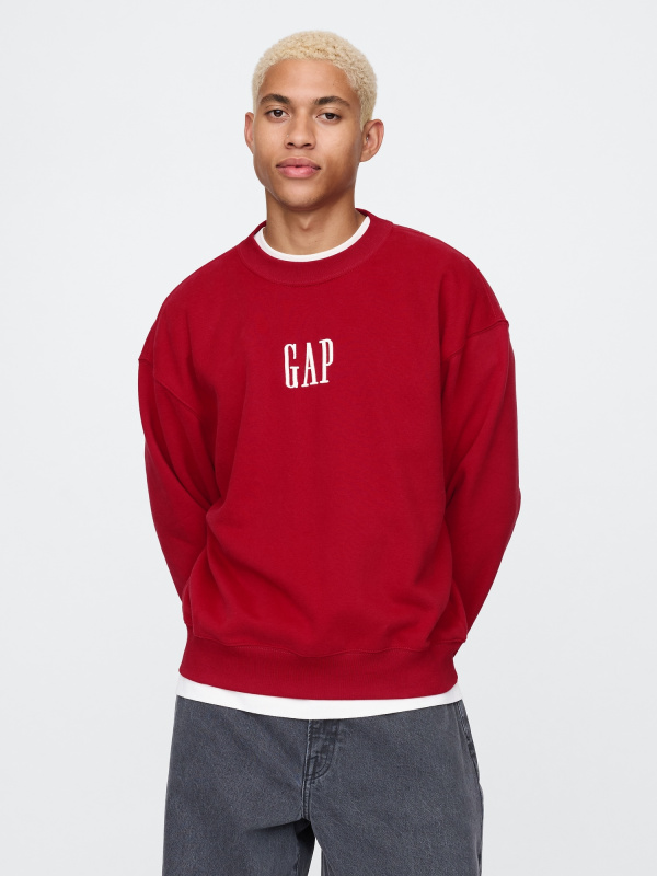 GAP Oversize mikina s logem - Pánské