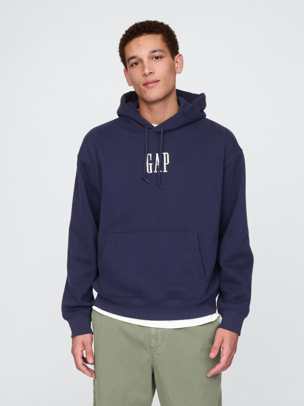 GAP Oversize mikina s logem - Pánské