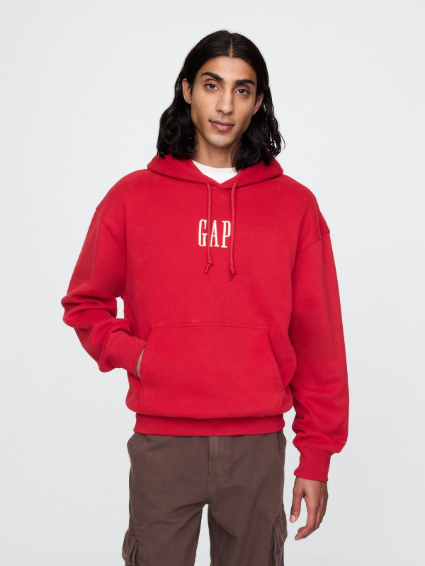 GAP Oversize mikina s logem - Pánské