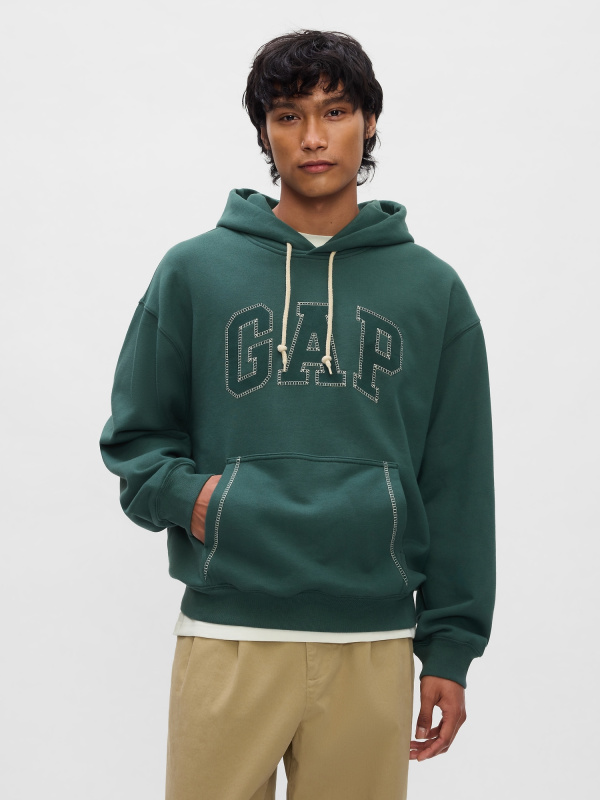 GAP Oversize mikina s logem Stitch - Pánské