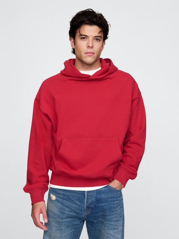 GAP Oversize mikina Heavyweight - Pánské