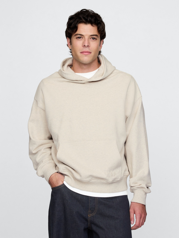 GAP Oversize mikina Heavyweight - Pánské
