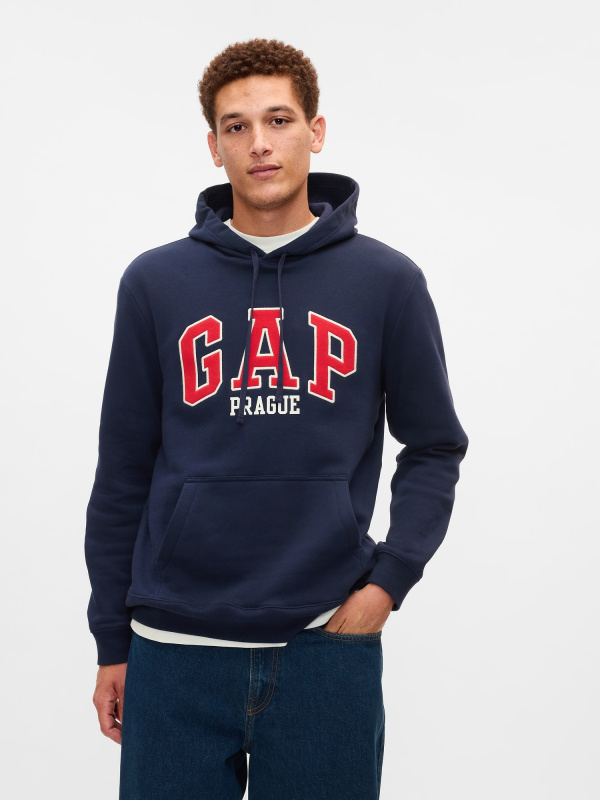 GAP Pánská Mikina s logem Prague 646676-00 Velikost: XS