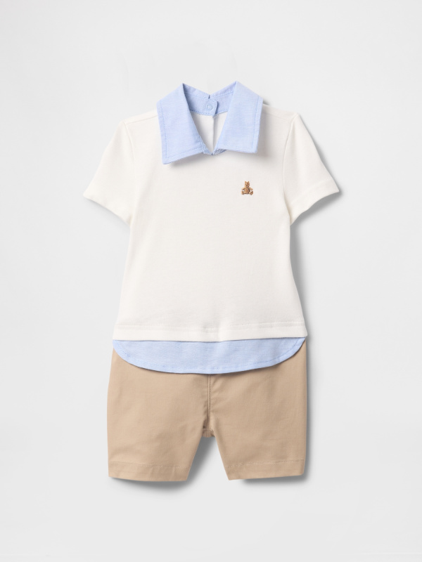 GAP Baby set polo trička a kraťasů - Kluci