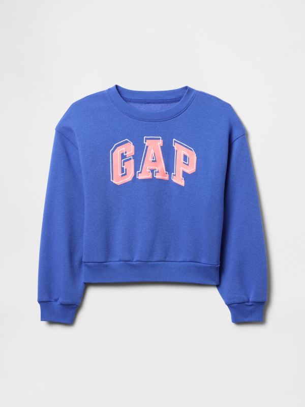 GAP Dětská oversize mikina s logem - Holky