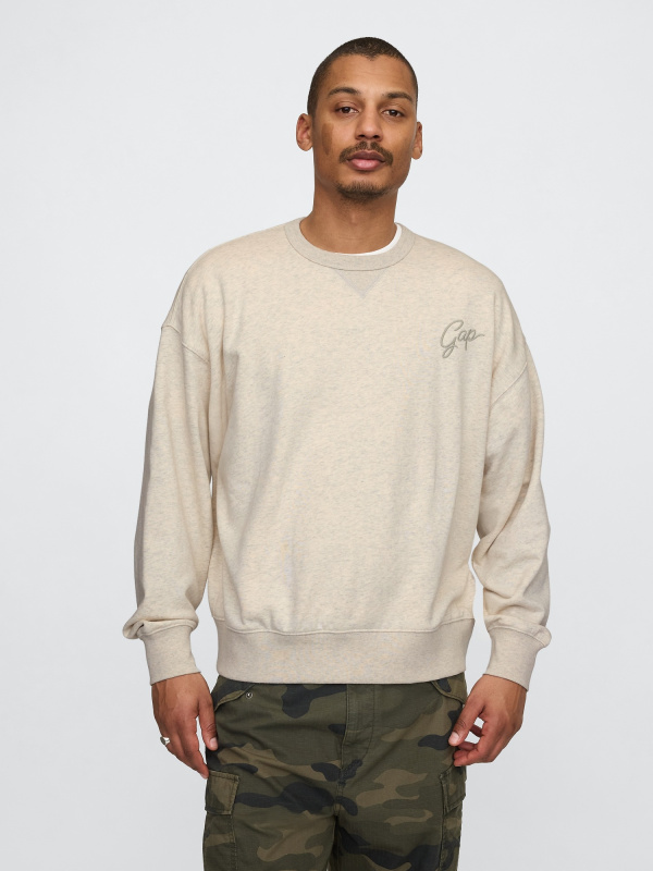 GAP Pánská Oversize mikina s logem 730184-01 Velikost: M