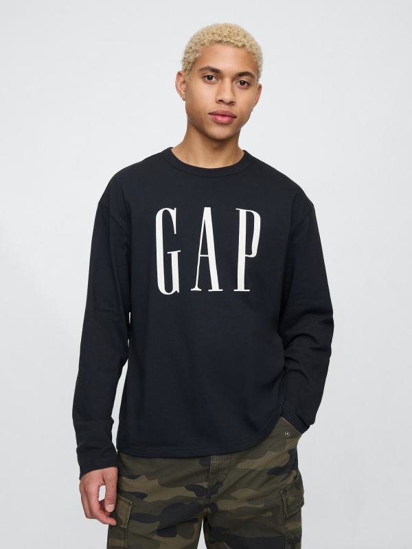 GAP Oversize tričko s logem - Pánské