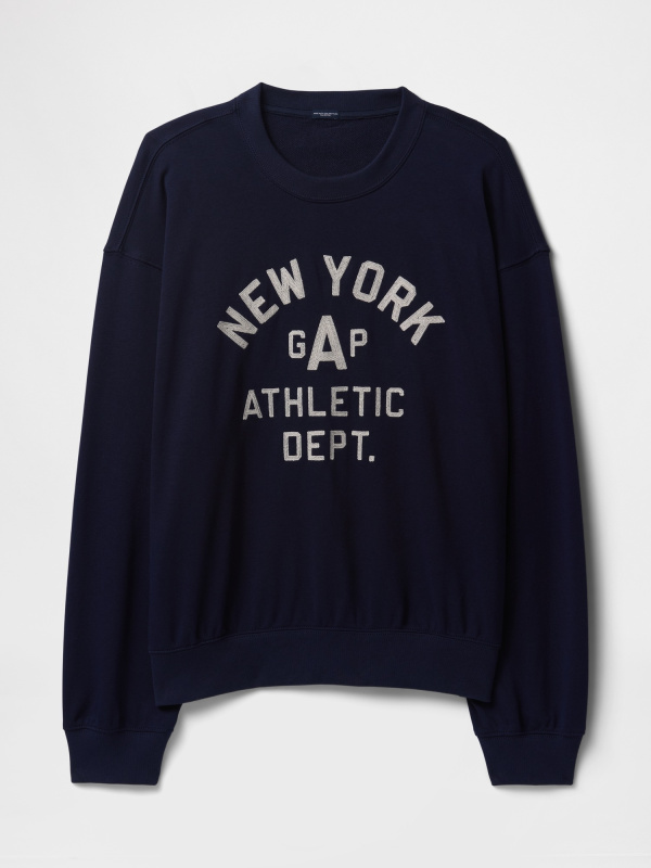 GAP Pánská Oversize mikina s logem Americana 744742-02 Velikost: XL