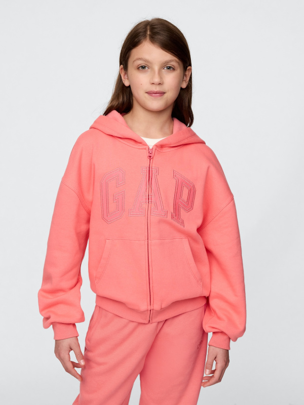 GAP Dětská oversize mikina s logem - Holky