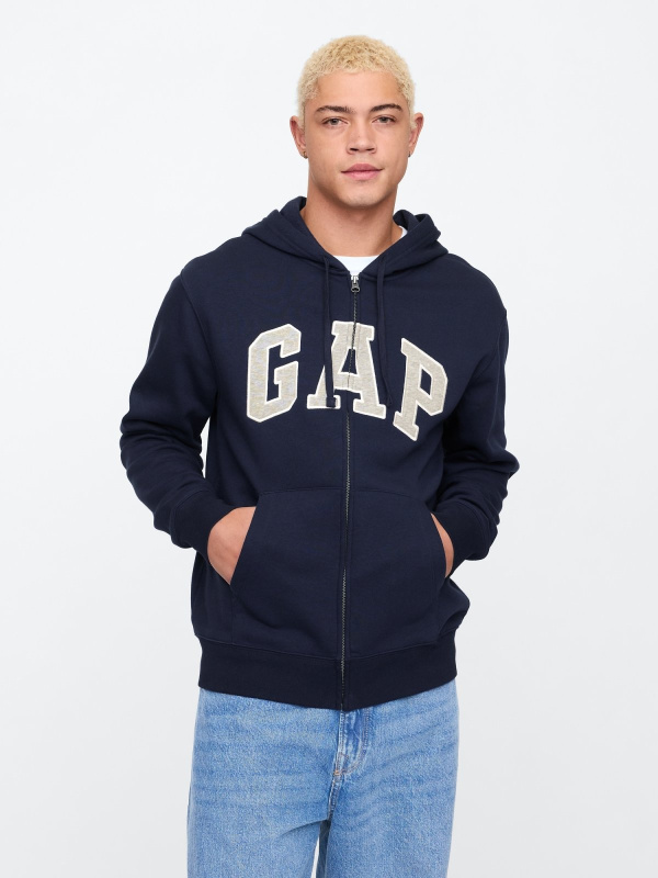 GAP Mikina s logem Fleece - Pánské
